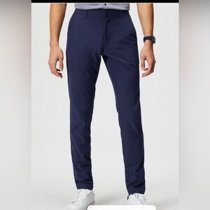 Fabletics The Only Pant (Slim Fit) Deep Navy Men’s 34 x 32 NWT